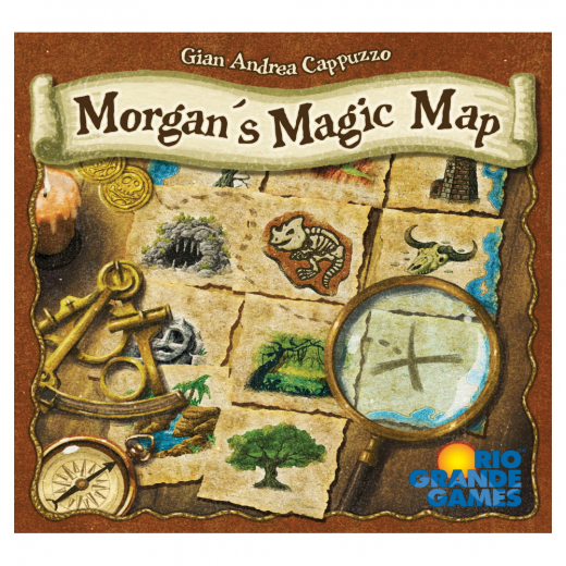 Morgan's Magic Map i gruppen SÄLLSKAPSSPEL / Strategispel hos Spelexperten (RIO614)