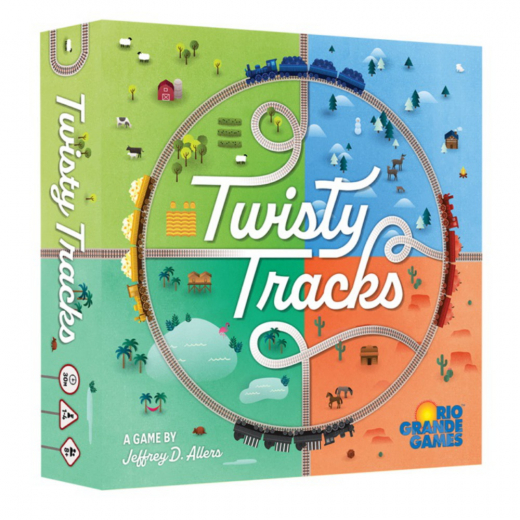 Twisty Tracks i gruppen SÄLLSKAPSSPEL / Strategispel hos Spelexperten (RIO627)