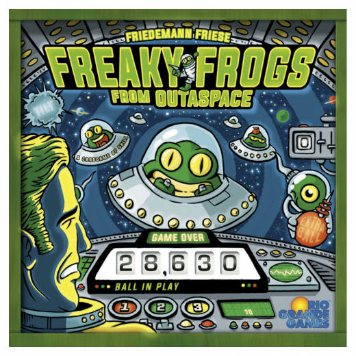 Freaky Frogs From Outaspace i gruppen SÄLLSKAPSSPEL / Kortspel hos Spelexperten (RIO655)