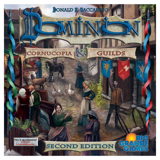 Dominion: Cornucopia & Guilds  (Exp.) i gruppen SÄLLSKAPSSPEL hos Spelexperten (RIO665)