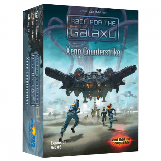 Race for the Galaxy: Xeno Counterstrike (Exp.) i gruppen SÄLLSKAPSSPEL / Spelserier / Race for the Galaxy hos Spelexperten (RIO683)