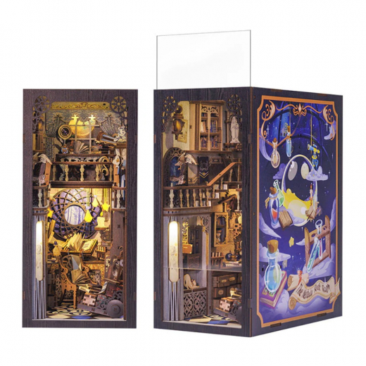 Book Nook: Nebula Common Room i gruppen PUSSEL / Book Nook hos Spelexperten (RK02)