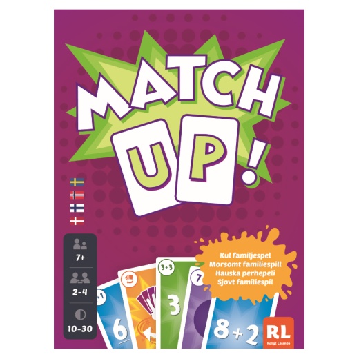 Match Up! i gruppen SÄLLSKAPSSPEL / Kortspel hos Spelexperten (RMU001)