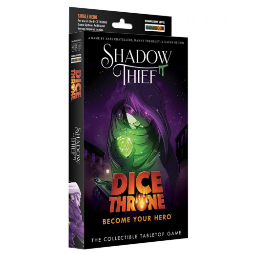 Dice Throne: Shadow Thief Hero Pack i gruppen SÄLLSKAPSSPEL / Strategispel hos Spelexperten (ROX1404)