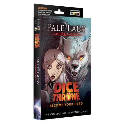 Dice Throne: Pale Lady Hero Pack i gruppen SÄLLSKAPSSPEL / Strategispel hos Spelexperten (ROX1417)