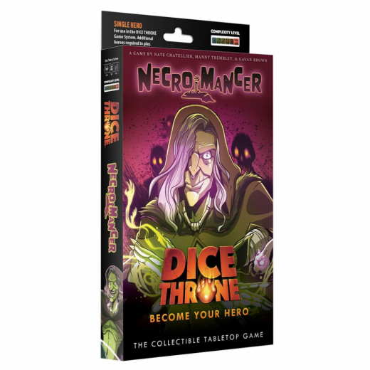 Dice Throne: Necromancer Hero Pack i gruppen SÄLLSKAPSSPEL / Strategispel hos Spelexperten (ROX1420)