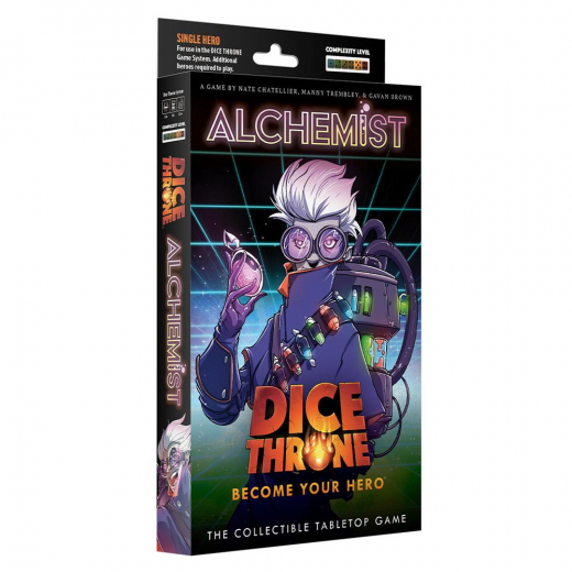 Dice Throne: Alchemist Hero Pack i gruppen SÄLLSKAPSSPEL / Strategispel hos Spelexperten (ROX1421)