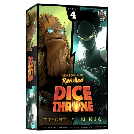 Dice Throne: Season One ReRolled - Treant V Ninja i gruppen SÄLLSKAPSSPEL / Strategispel hos Spelexperten (ROX639)