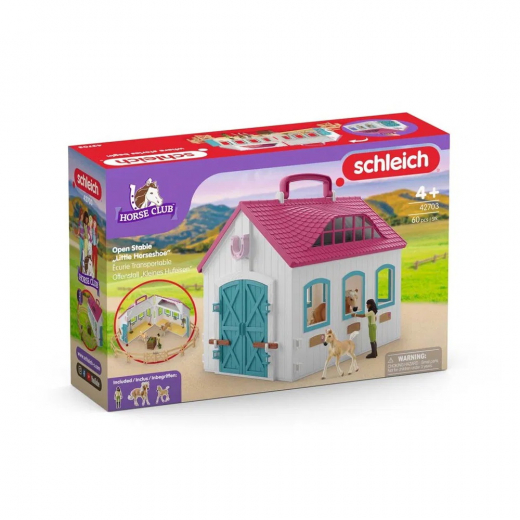 Schleich Öppet Stall i gruppen LEKSAKER / Figurer och lekset / Schleich hos Spelexperten (S-42703)