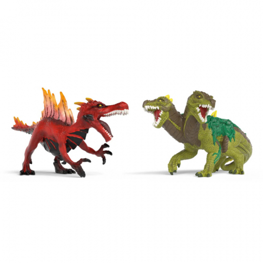 Schleich Fire Saurian vs. Jungle Lizard i gruppen LEKSAKER / Figurer och lekset / Schleich hos Spelexperten (S-70834)