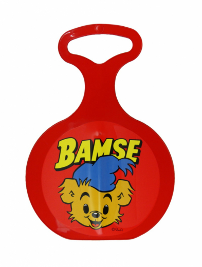 Bamse - Åklapp, Röd i gruppen LEKSAKER / Vinterlek hos Spelexperten (S-7423)