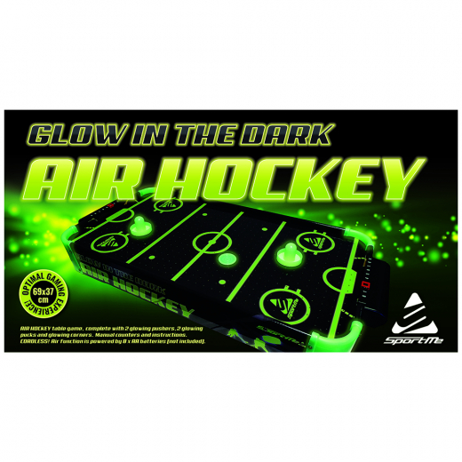 Glow in the dark Air Hockey i gruppen  hos Spelexperten (S-7556)