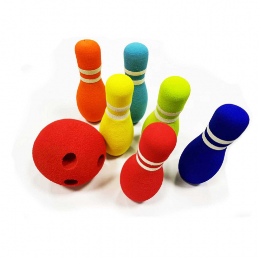 Mjukt bowling set i gruppen LEKSAKER / Barn & baby hos Spelexperten (S-7870)