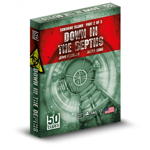 50 Clues: Down in the Depths - Sunshine Island 2 av 3 (Eng) i gruppen SÄLLSKAPSSPEL / Strategispel hos Spelexperten (SBDK00042)