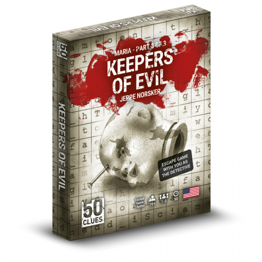 50 Clues: Keepers of Evil - Maria 3 av 3 (Eng) i gruppen SÄLLSKAPSSPEL / Strategispel hos Spelexperten (SBDK0025)