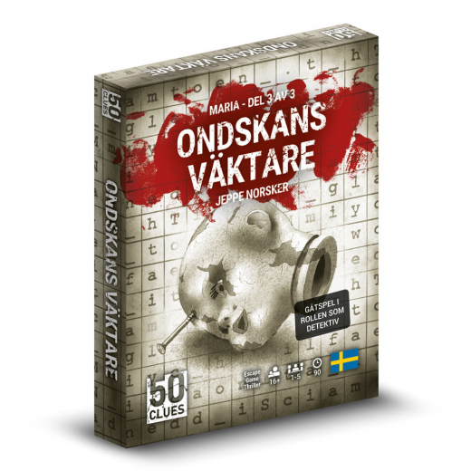 50 Clues: Ondskans Väktare - Maria 3 av 3 (Swe) i gruppen SÄLLSKAPSSPEL / Strategispel hos Spelexperten (SBDK0029)