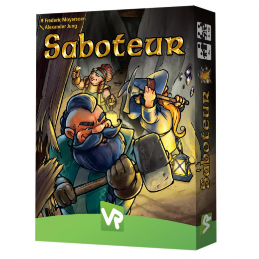 Saboteur (Eng) i gruppen SÄLLSKAPSSPEL / Kortspel hos Spelexperten (SBDK1030)