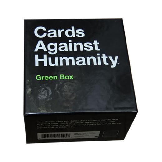 Cards Against Humanity: Green Box (Exp.) i gruppen SÄLLSKAPSSPEL / Expansioner hos Spelexperten (SBDK202)