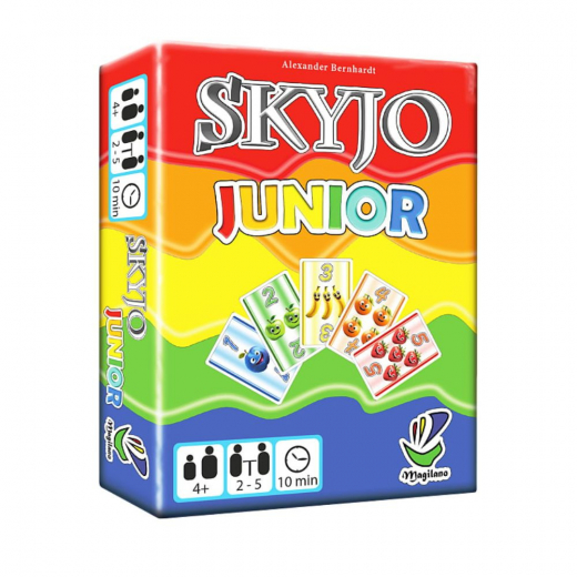 Skyjo Junior i gruppen SÄLLSKAPSSPEL / Kortspel hos Spelexperten (SBDK8013)