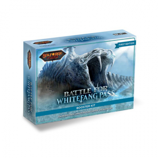 SolForge Fusion: Whitefang Pass Booster Kit (Exp.) i gruppen SÄLLSKAPSSPEL / Expansioner hos Spelexperten (SBESFFS2BK)