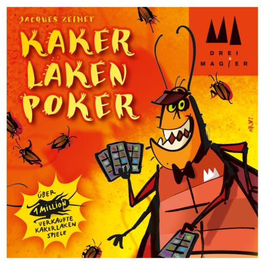 Cockroach Poker i gruppen SÄLLSKAPSSPEL / Kortspel hos Spelexperten (SCH0829)