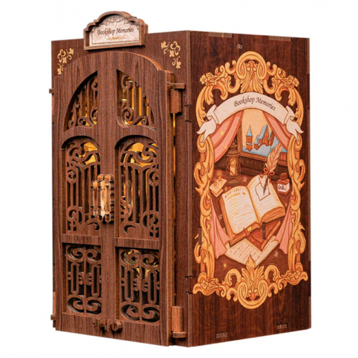 Book Nook Kit - Bookshop Memories i gruppen PUSSEL / Modellbyggen hos Spelexperten (SD01)