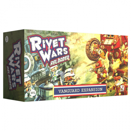 Rivet Wars: Reloaded - Vanguard Expansion i gruppen SÄLLSKAPSSPEL / Expansioner hos Spelexperten (SFRW-002)