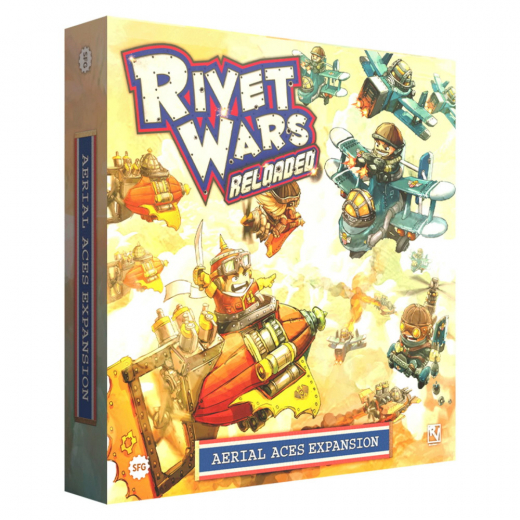 Rivet Wars: Reloaded - Aerial Aces Expansion i gruppen SÄLLSKAPSSPEL / Expansioner hos Spelexperten (SFRW-005)