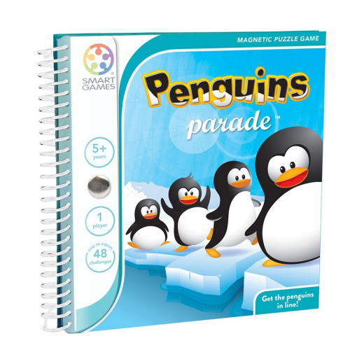 Penguins Parade Magnetiskt resespel i gruppen SÄLLSKAPSSPEL / Barnspel hos Spelexperten (SG1800)