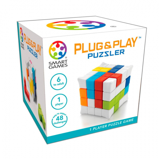 Plug and Play Puzzler i gruppen SÄLLSKAPSSPEL / Barnspel hos Spelexperten (SG2326)