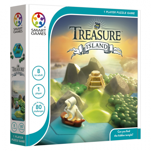 SmartGames Treasure Island i gruppen SÄLLSKAPSSPEL / Familjespel hos Spelexperten (SG2444)