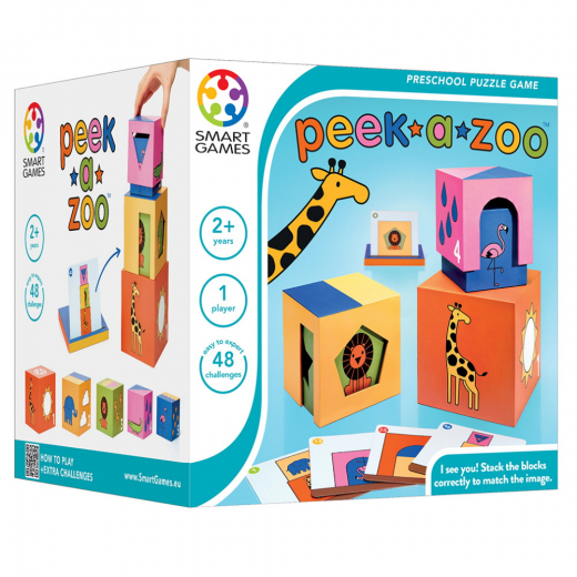 Peek-a-Zoo i gruppen SÄLLSKAPSSPEL / Barnspel hos Spelexperten (SG2463)