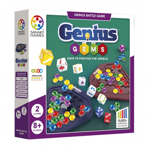 Genius Gems (Swe) i gruppen SÄLLSKAPSSPEL / Familjespel hos Spelexperten (SG2539)