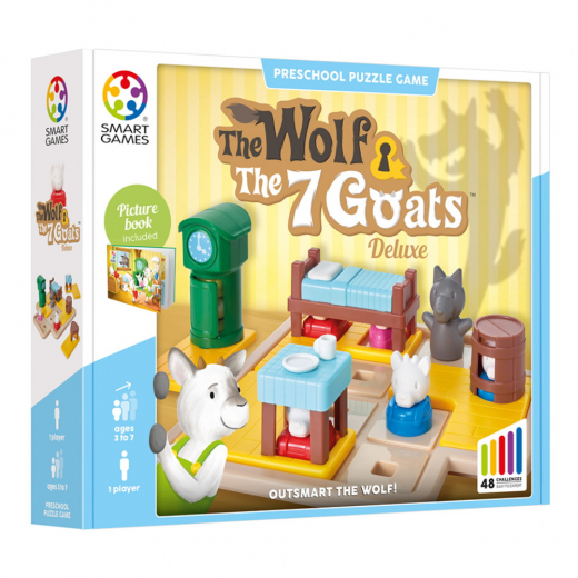 The Wolf & The Seven Goats (Swe) i gruppen SÄLLSKAPSSPEL / Barnspel hos Spelexperten (SG2669)