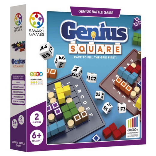 Genius Square (Swe) i gruppen SÄLLSKAPSSPEL / Barnspel hos Spelexperten (SG9001)
