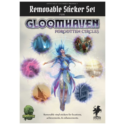 Gloomhaven Removable Sticker Set - Forgotten Circles i gruppen  hos Spelexperten (SIF00021)