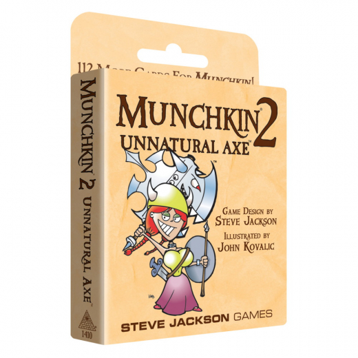 Munchkin 2: Unnatural Axe (Exp.) i gruppen SÄLLSKAPSSPEL / Expansioner hos Spelexperten (SJG1410)