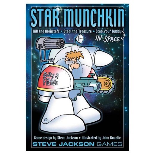 Star Munchkin i gruppen SÄLLSKAPSSPEL / Kortspel hos Spelexperten (SJG1411)