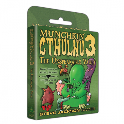 Munchkin Cthulhu 3: Unspeakable Vault (Exp.) i gruppen SÄLLSKAPSSPEL / Expansioner hos Spelexperten (SJG1455)