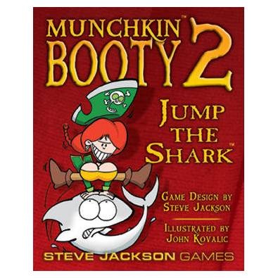 Munchkin: Booty 2 - Jump the Shark (Exp.) i gruppen SÄLLSKAPSSPEL / Expansioner hos Spelexperten (SJG1461)