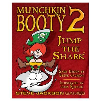 Munchkin: Booty 2 - Jump the Shark (Exp.) i gruppen SÄLLSKAPSSPEL hos Spelexperten (SJG1461)