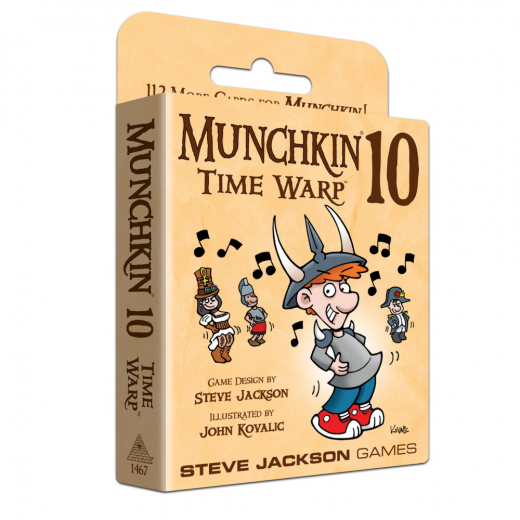 Munchkin 10: Time Warp (Exp.) i gruppen SÄLLSKAPSSPEL / Expansioner hos Spelexperten (SJG1467)