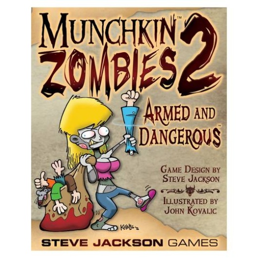 Munchkin Zombies 2: Armed and Dangerous (Exp.) i gruppen SÄLLSKAPSSPEL / Expansioner hos Spelexperten (SJG1482)