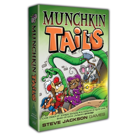 Munchkin Tails i gruppen SÄLLSKAPSSPEL / Strategispel hos Spelexperten (SJG1491)