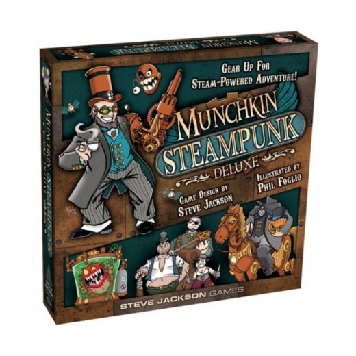 Munchkin Steampunk Deluxe i gruppen  hos Spelexperten (SJG1508)