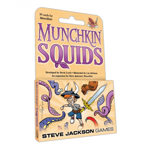 Munchkin: Squids (Exp.) i gruppen SÄLLSKAPSSPEL / Expansioner hos Spelexperten (SJG1548)