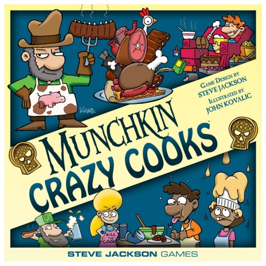 Munchkin Crazy Cooks i gruppen SÄLLSKAPSSPEL / Spelserier / Munchkin hos Spelexperten (SJG1567)