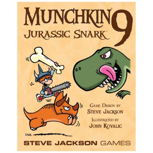 Munchkin 9: Jurassic Snark (Exp.) i gruppen SÄLLSKAPSSPEL / Expansioner hos Spelexperten (SJG1570)