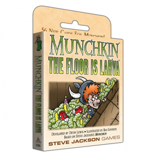 Munchkin: The Floor is Larva (Exp.) i gruppen SÄLLSKAPSSPEL / Expansioner hos Spelexperten (SJG1588)