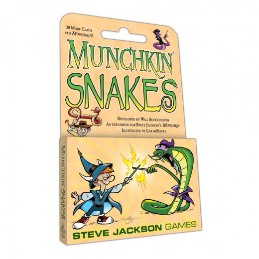 Munchkin: Snakes (Exp.) i gruppen SÄLLSKAPSSPEL / Expansioner hos Spelexperten (SJG1589)